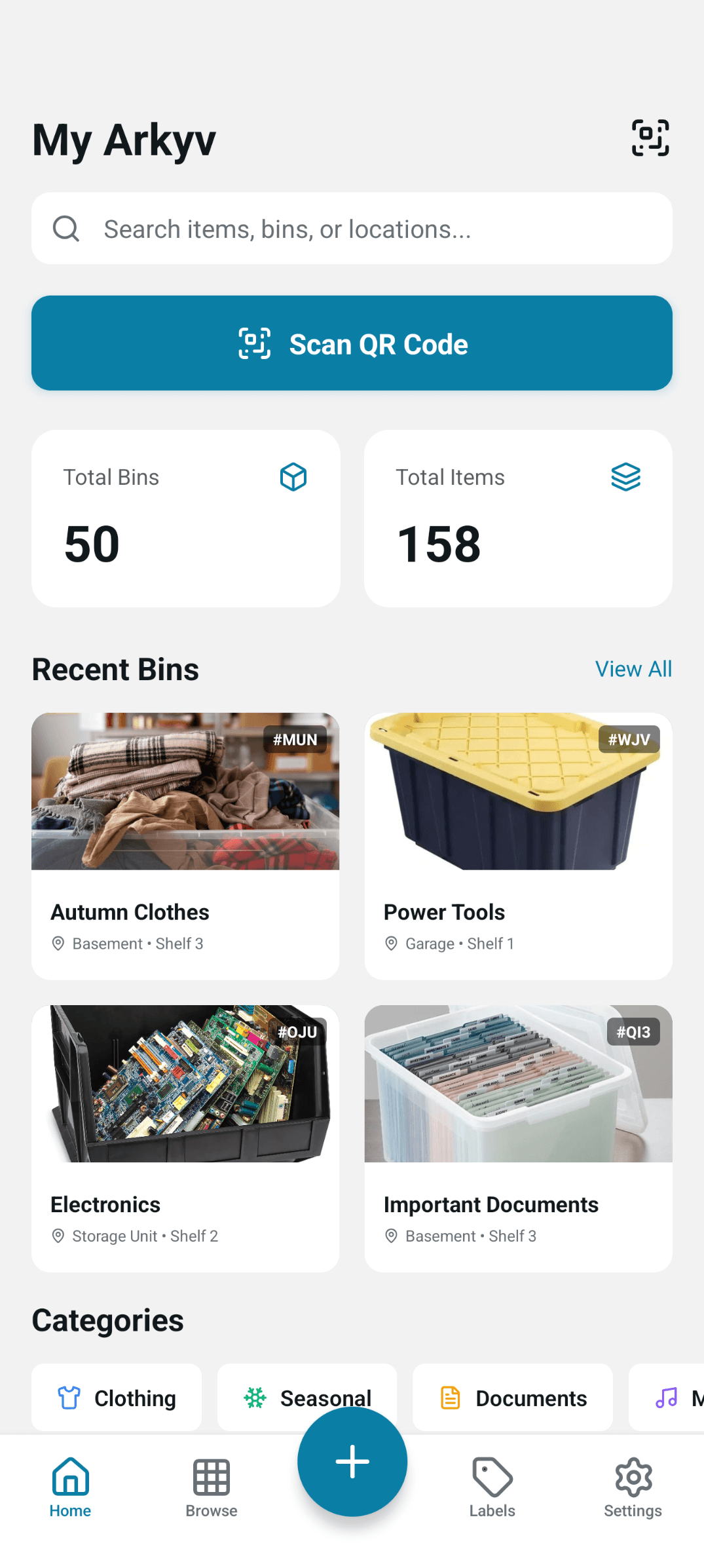 Home Dashboard Light